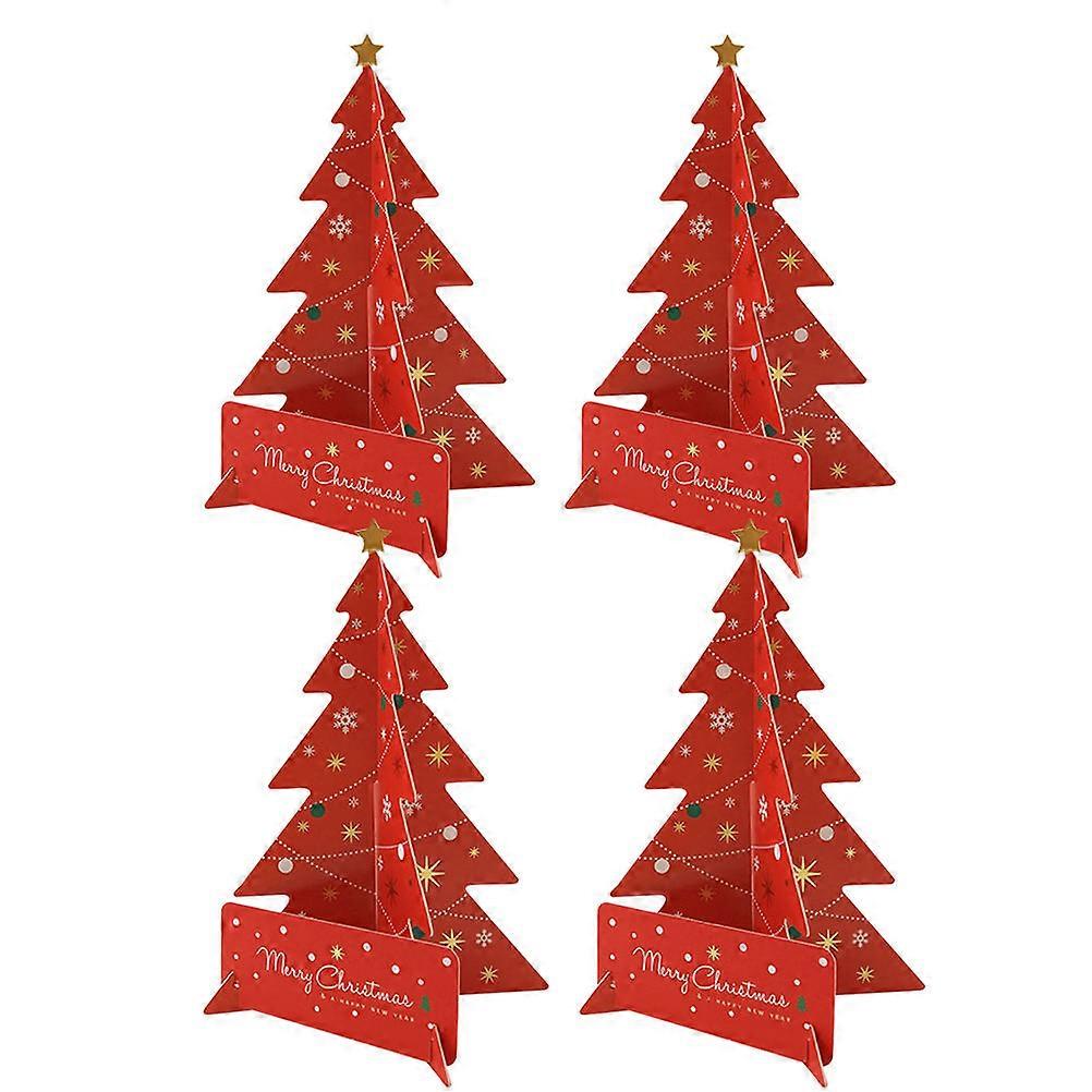 Christmas Card 3D Greeting Cards for Greeting 8Sets Unique Xmas Blessing