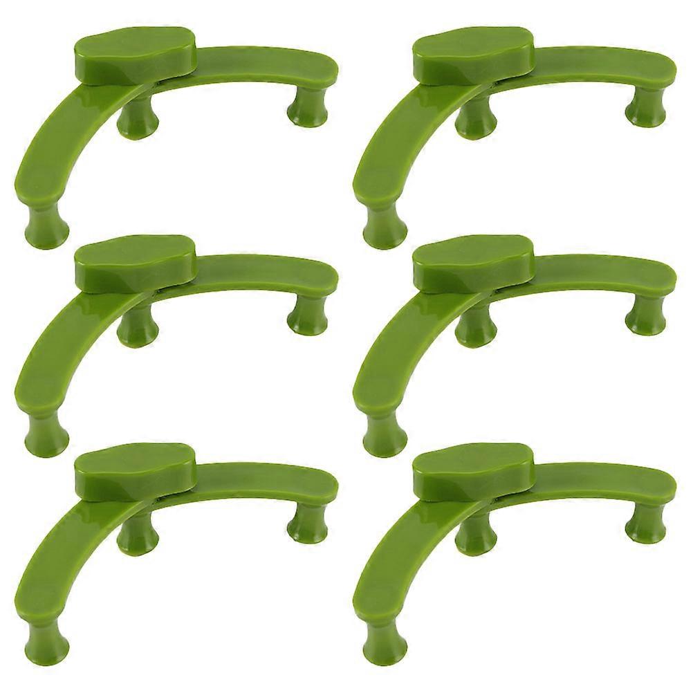 Plastic Plant Training Clips for Fixing 12Pcs Green Branches Bender