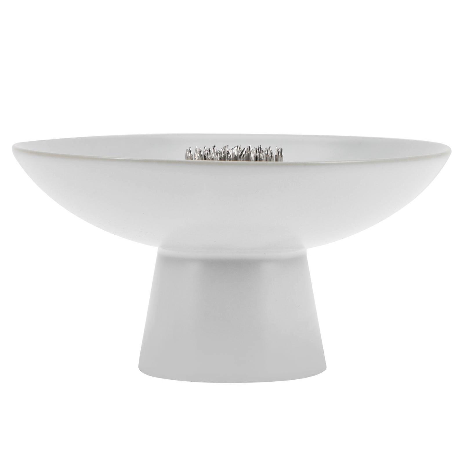 Creative Ceramic Flower Holder for Flower Arrangement 6Sets White