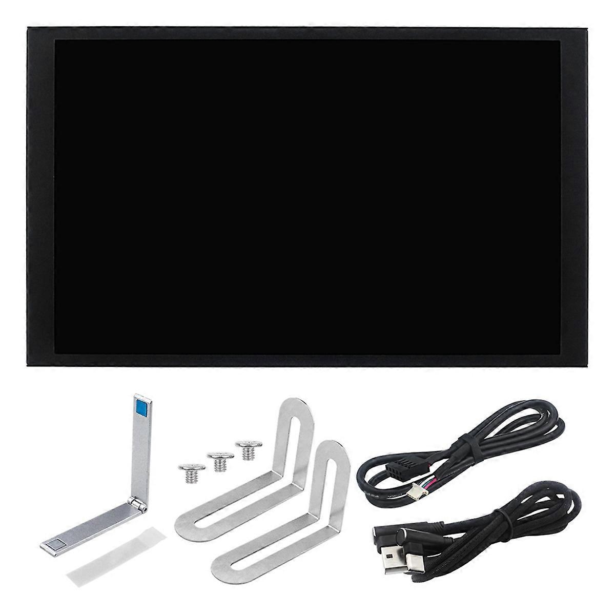 8 Inch IPS Monitor 1280x800 Small Portable Monitor with Interface, for DIY Secondary Display/PC Case