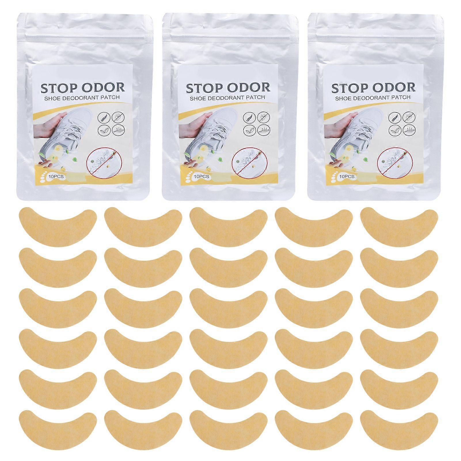 10PCSx3 Shoe Odor Eliminator Lightweight Multifunctional Shoe Deodorizing Sticker