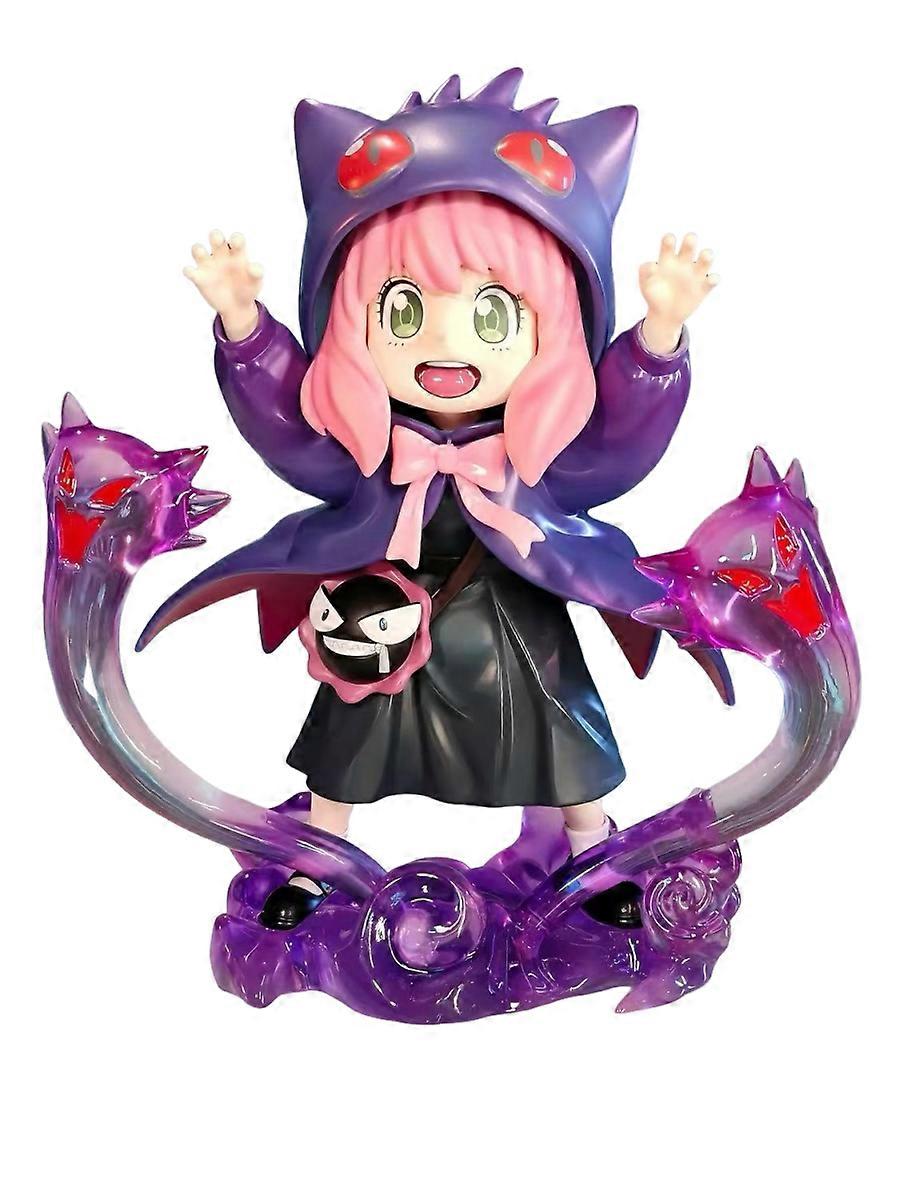 15cm Anya Forger as Gengar Figure Spy x Family x Pokémon Crossover