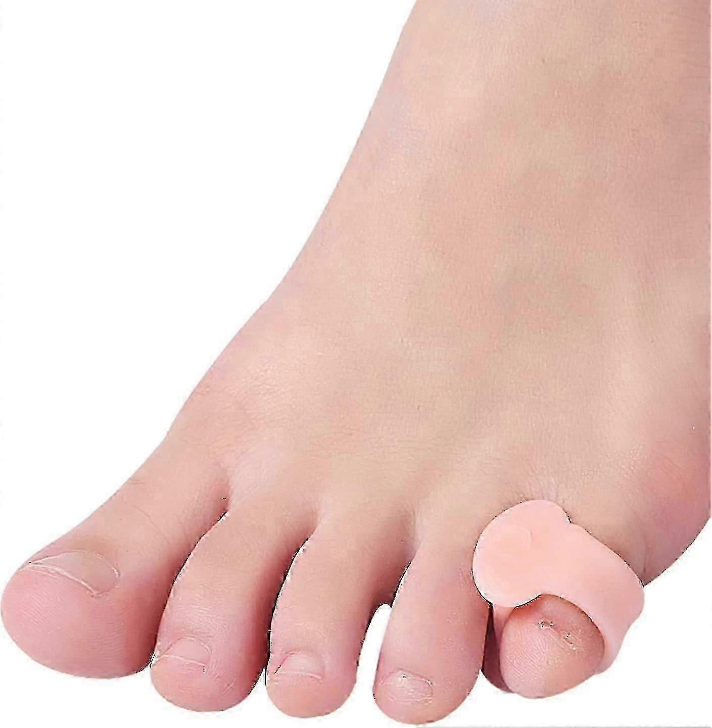 10pcs Pinky Toe Splint, Gel Toe Separators, Little Toe Straightener Hammer Toe, Bunion Corrector And Bunion Relief