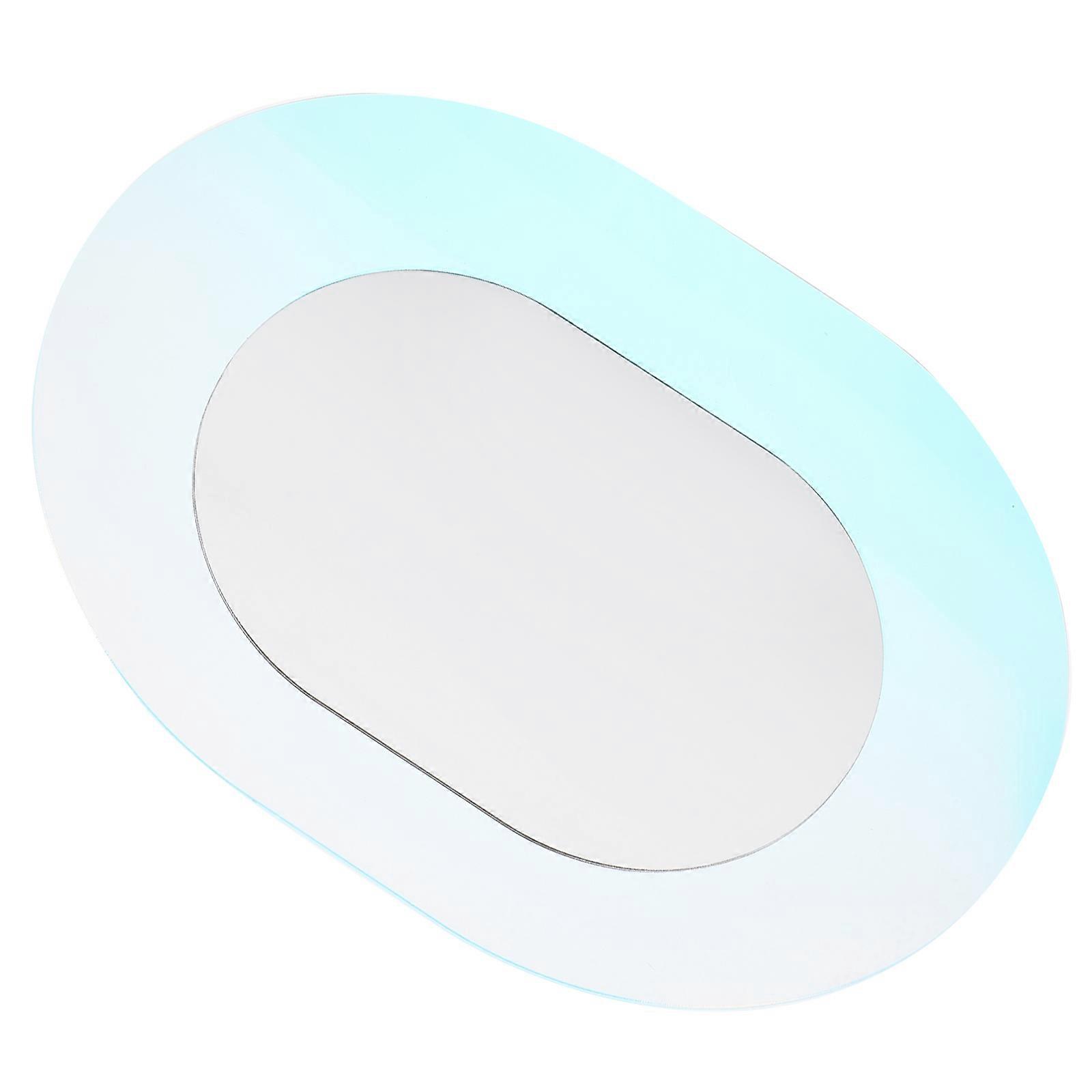 Decorative Acrylic Mirror Oval Wall Mirror for Bathroom Use 3Pcs