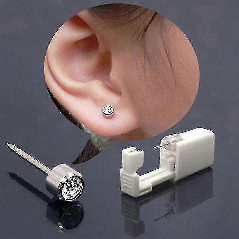Disposable Ear Piercing Kit with 4mm Studs for Self Use in 2025