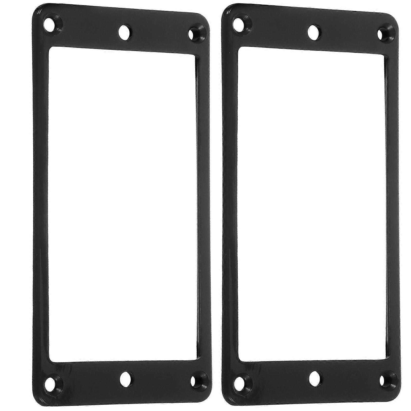 2pcs Pickups Frames Electric Guitar Pickup Frame Replacement Part Pickup Protectors