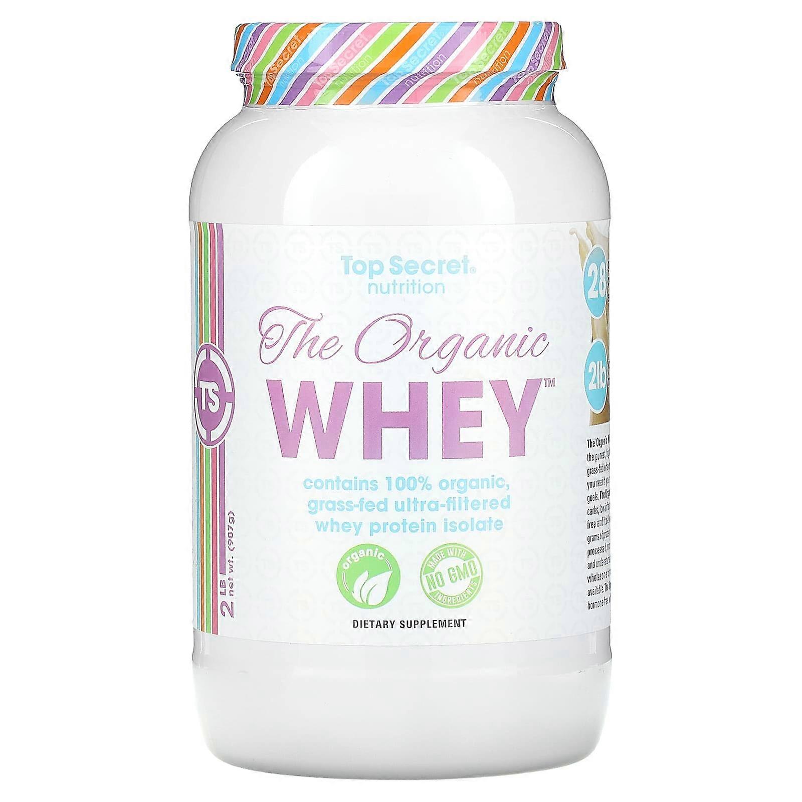 The Organic Whey, Vanilla Milkshake , 2 lb (907 g)