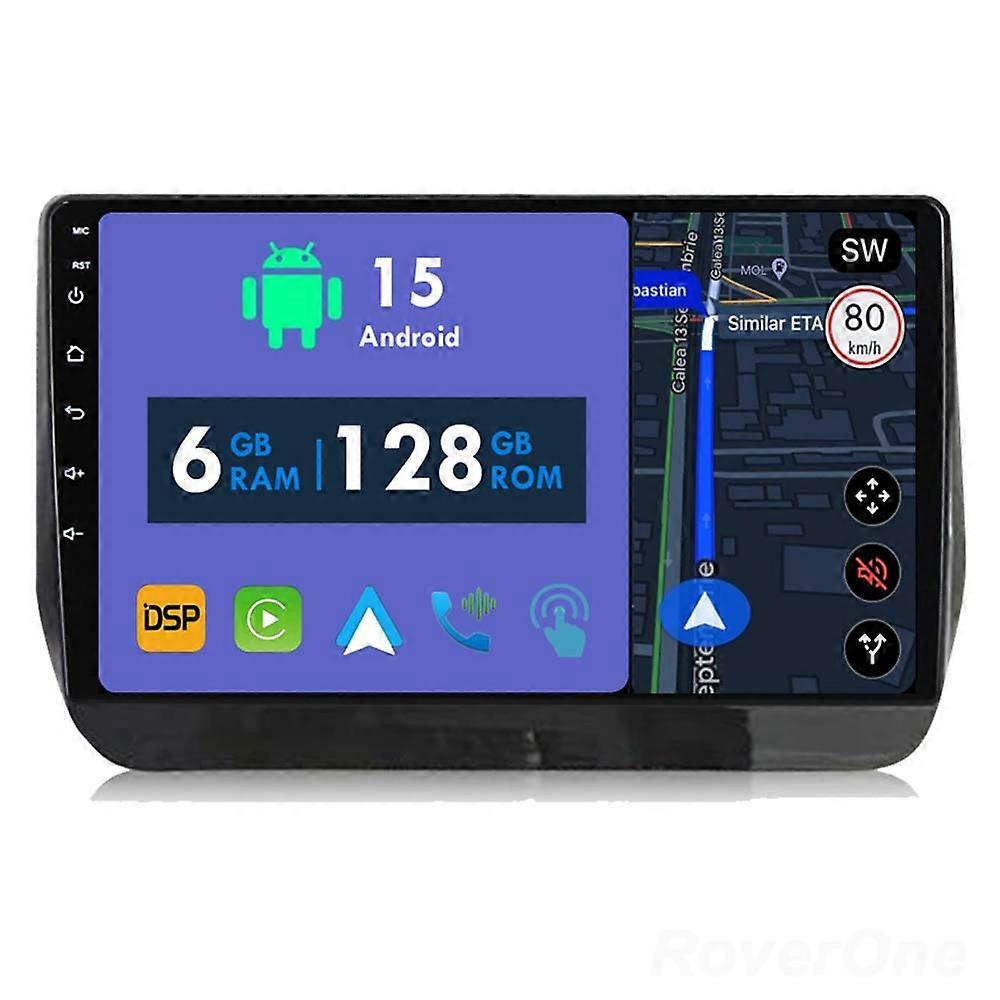 Car Radio 6G+128G CarPlay GPS Navigation Head Unit for Hyundai H1 2 Grand Starex TQ 2017 - 2022 Android Auto Bluetooth Stereo Touch Screen