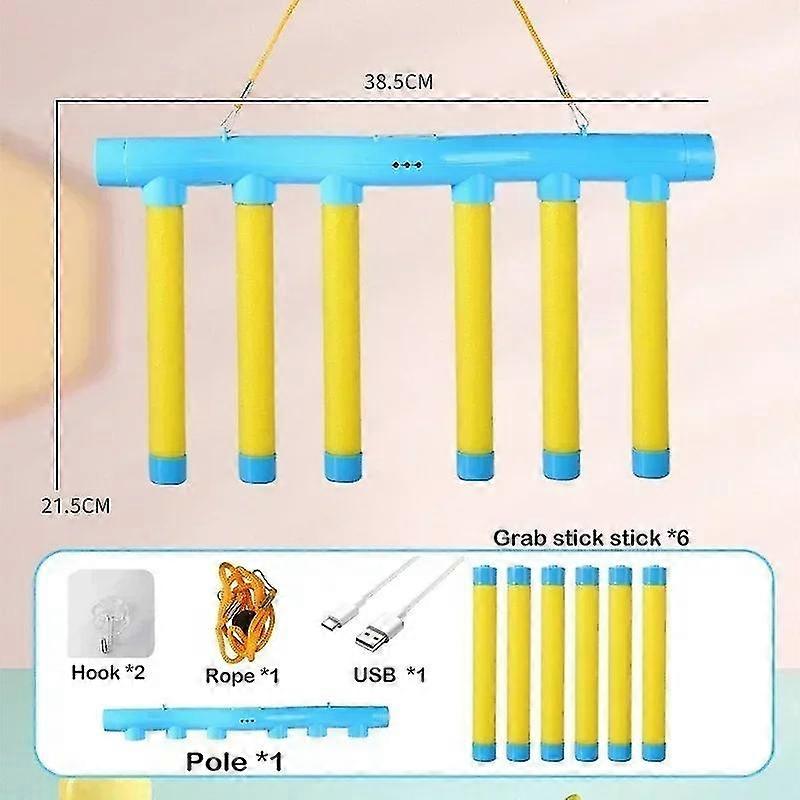 25-26 Fun Challenge Falling Sticks Toy Sports for Kids Reaction Training Hand-Eye Coordination Game Parent