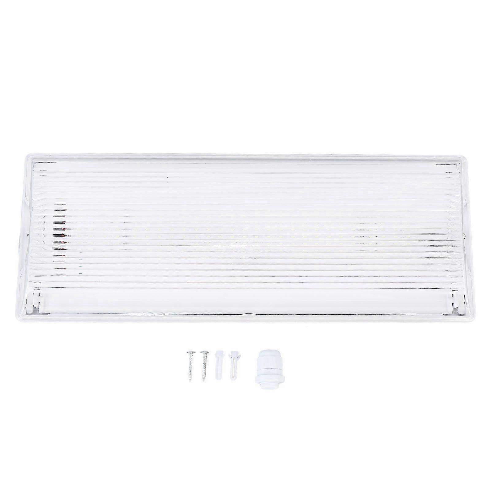 Emergency Exit Light IP65 Dual Headed LED Exit Sign Light for Hotel Supermarket 50 60HZ