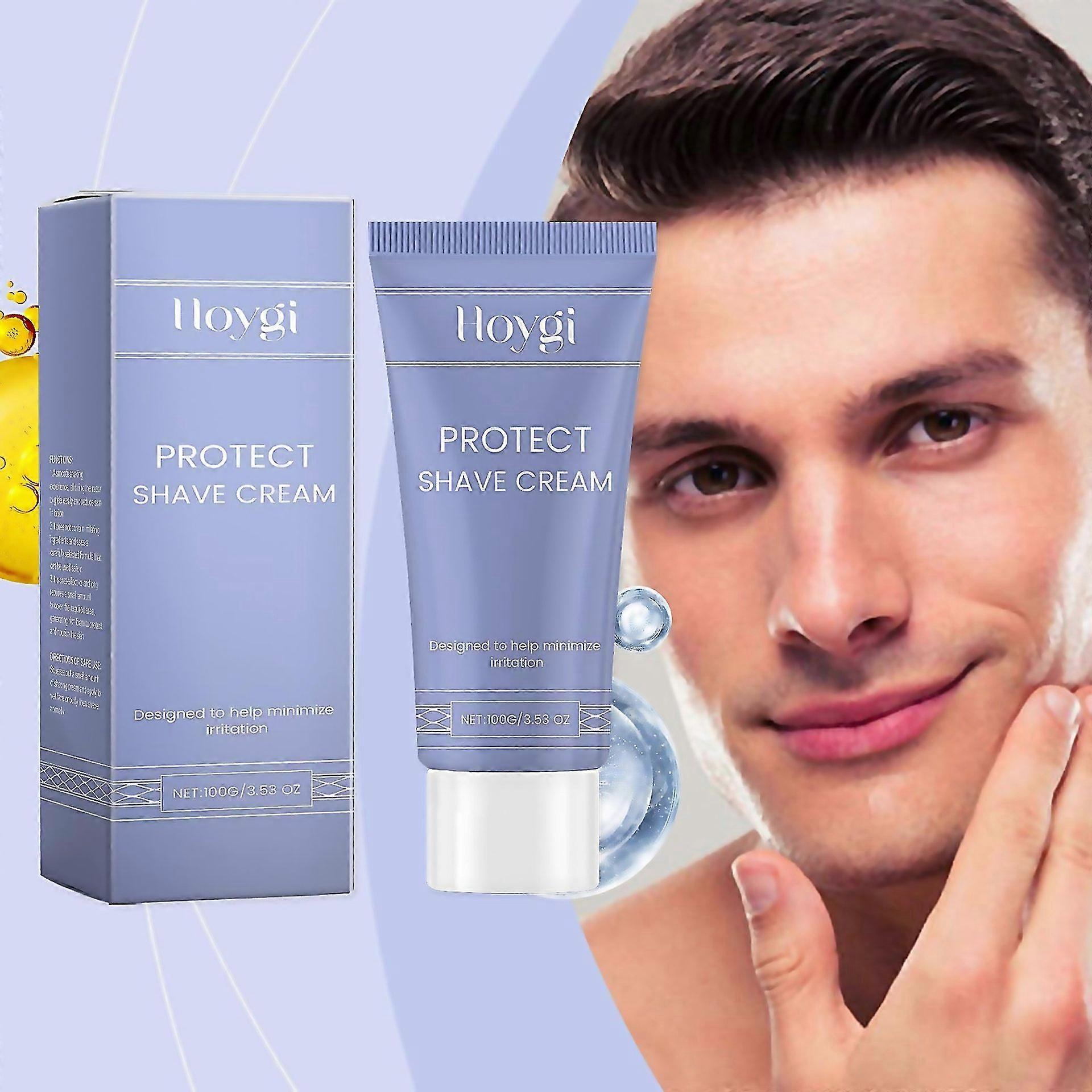 For Shaving Shave Cream For Men Formulated Safe For Sensitive Skin Rich Nourishing Foam Protects Aga