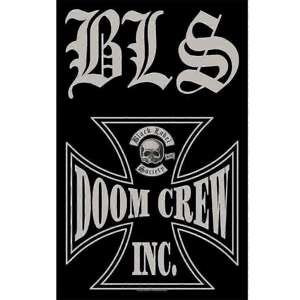 Affiche textile du groupe Doom Crew de Black Label Society