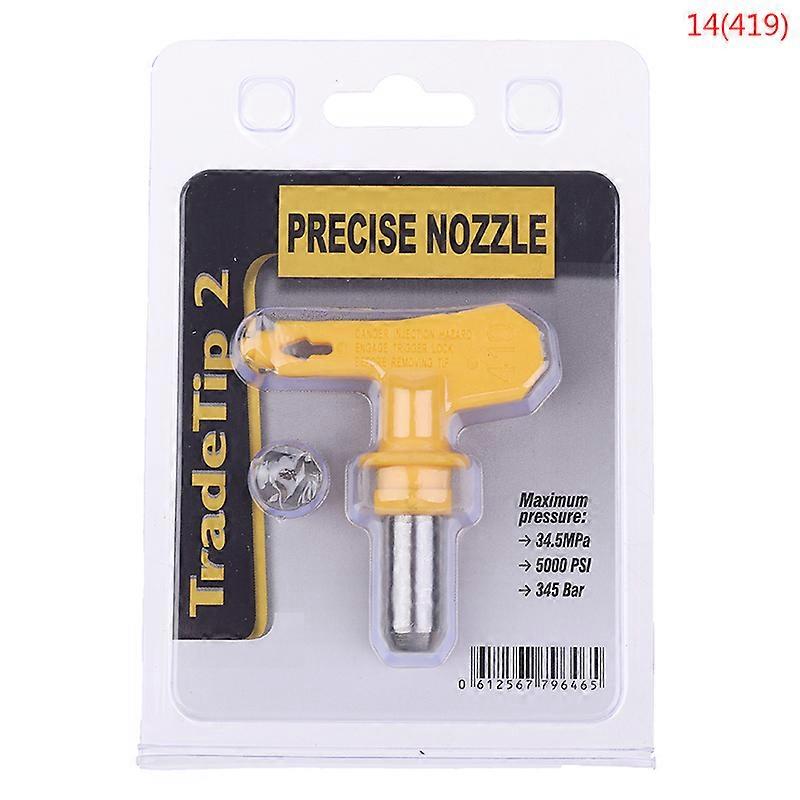 1PC 2/3/4/5/6 Series Airless Spray Gun Tip Nozzle Yellow for Wagner Paint Sprayer Powder Coating Airbrush Nozzle Repair Tool