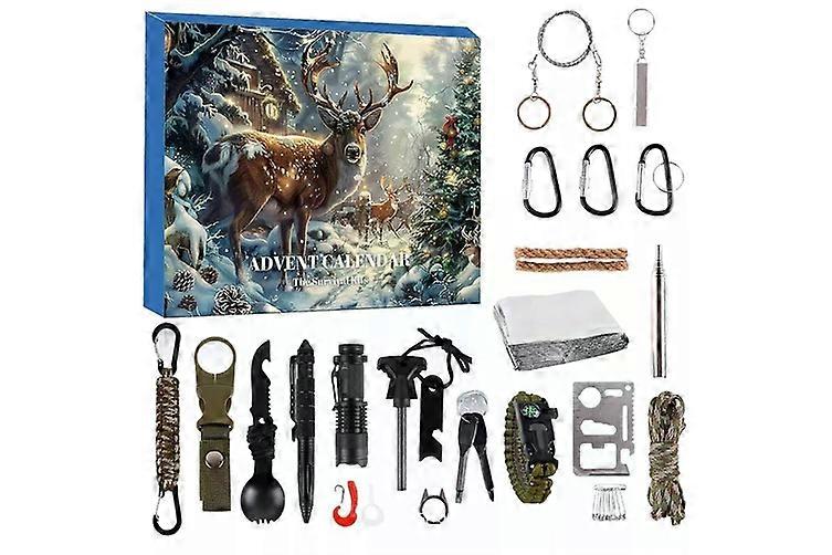Overlevelsesværktøjer Adventskalender til mænd
