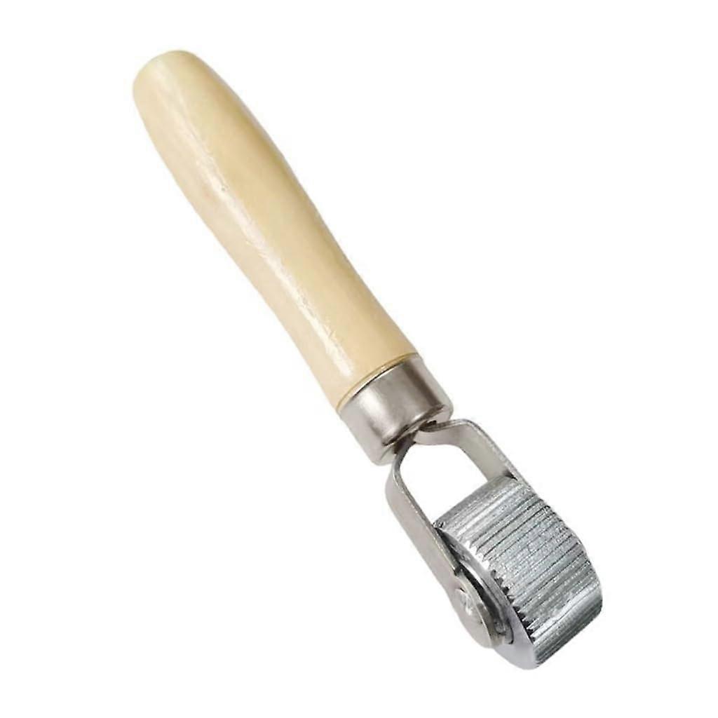 Car Tire  Kit Auto Patch Roller Wheel  Tool Wooden Handle 20mm Patch Size