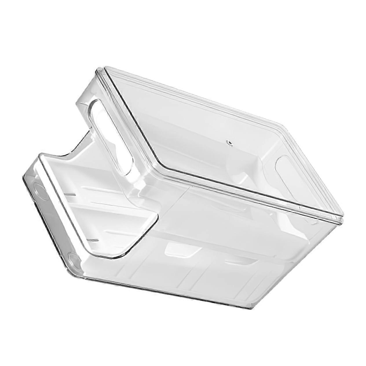 Stackable Egg Storage Box for Refrigerator, DoubleLayer Egg Holder, Kitchen Egg Organizer, Reusable Egg Container