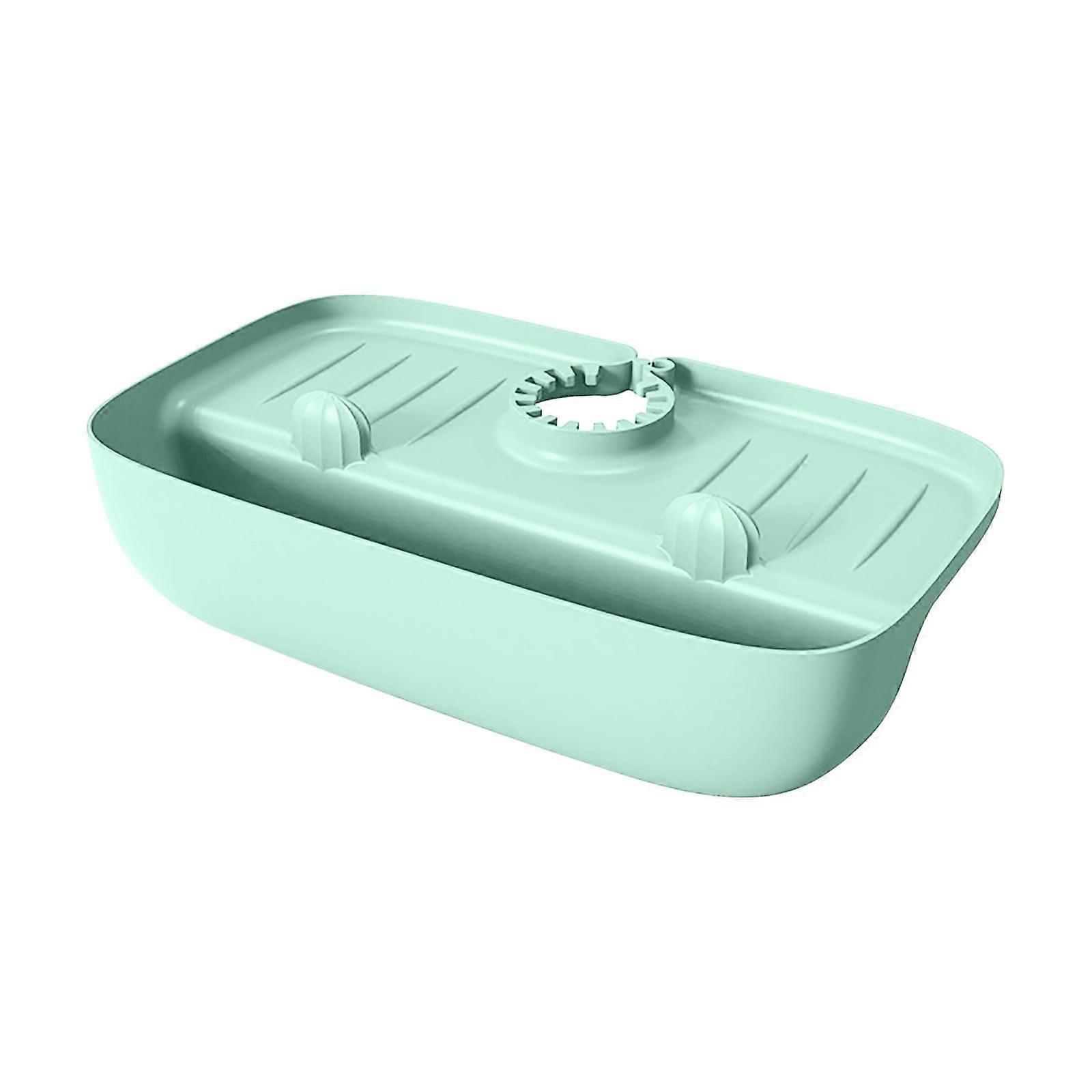 Tarmeek Kitchen Faucet Splash-Proof Draining Rack, Silicone Sink Pad, Non-Slip Drying Mat for Sponge & Rag Storage