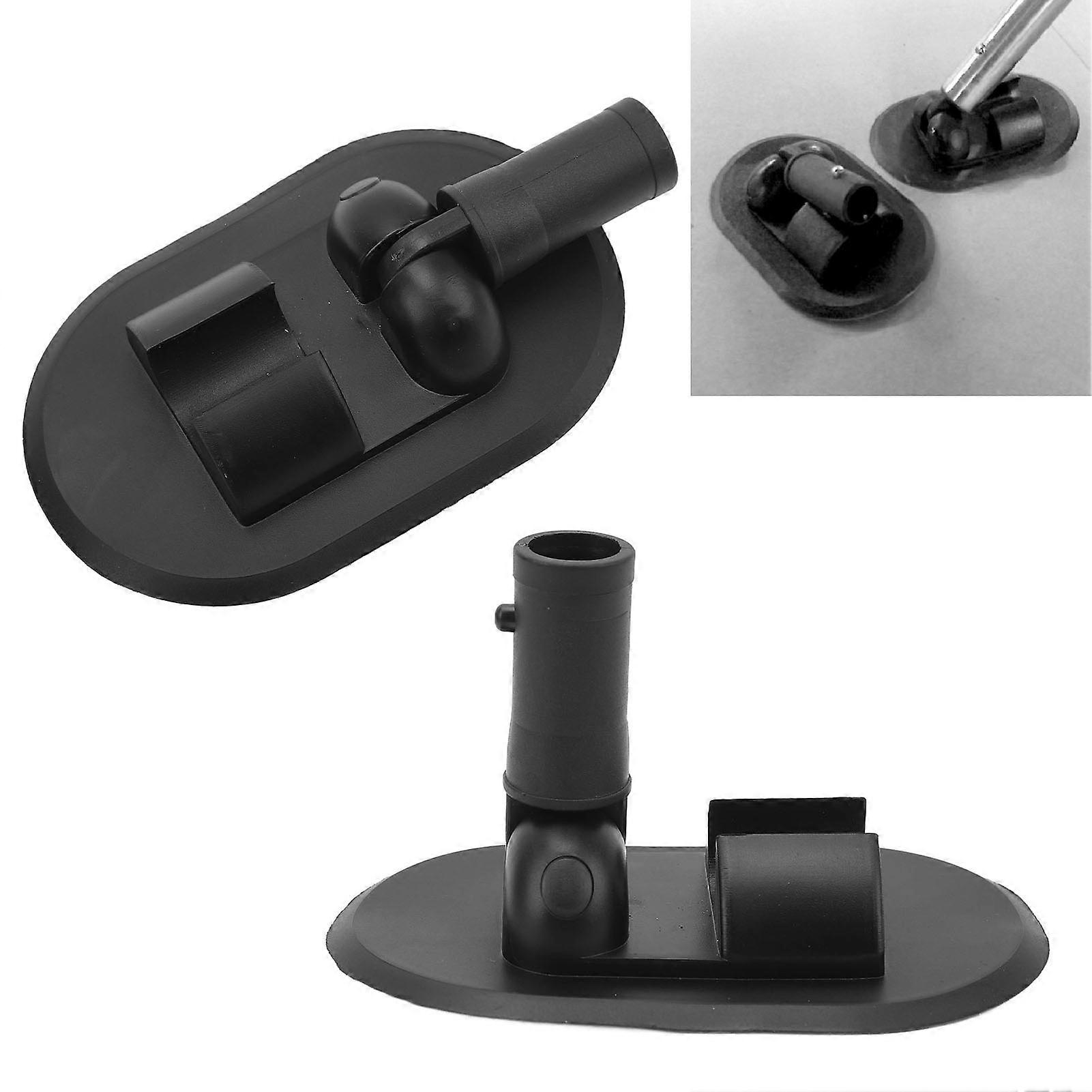 2PCS Inflatable Boat Tent Base PVC 180 Degree Rotation Kayak Canopy Mount Base for Rowing Boat Speedboat 