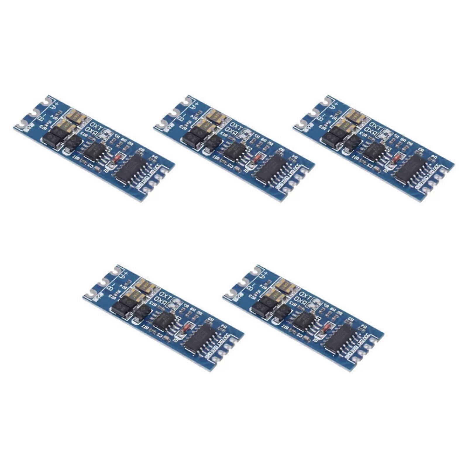 Microprocessor Compatible TTL to RS485 Connection Module Small 42x15mm Board for Device Integration Multicolor