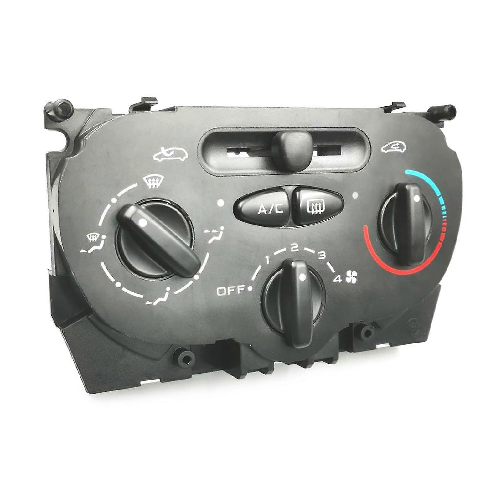 Air Condition Control Panel Plate for 206 9624675377 X666633H Temperature Heater Switches Knob Replacement Part Multicolor