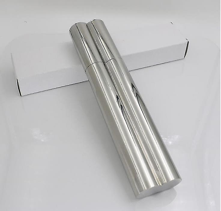 Flasks 1pcs 2 In 1 Combine 2 Oz Stainless Steel Mini Hip Flask + Cigar Tube Holder Hip Flasks