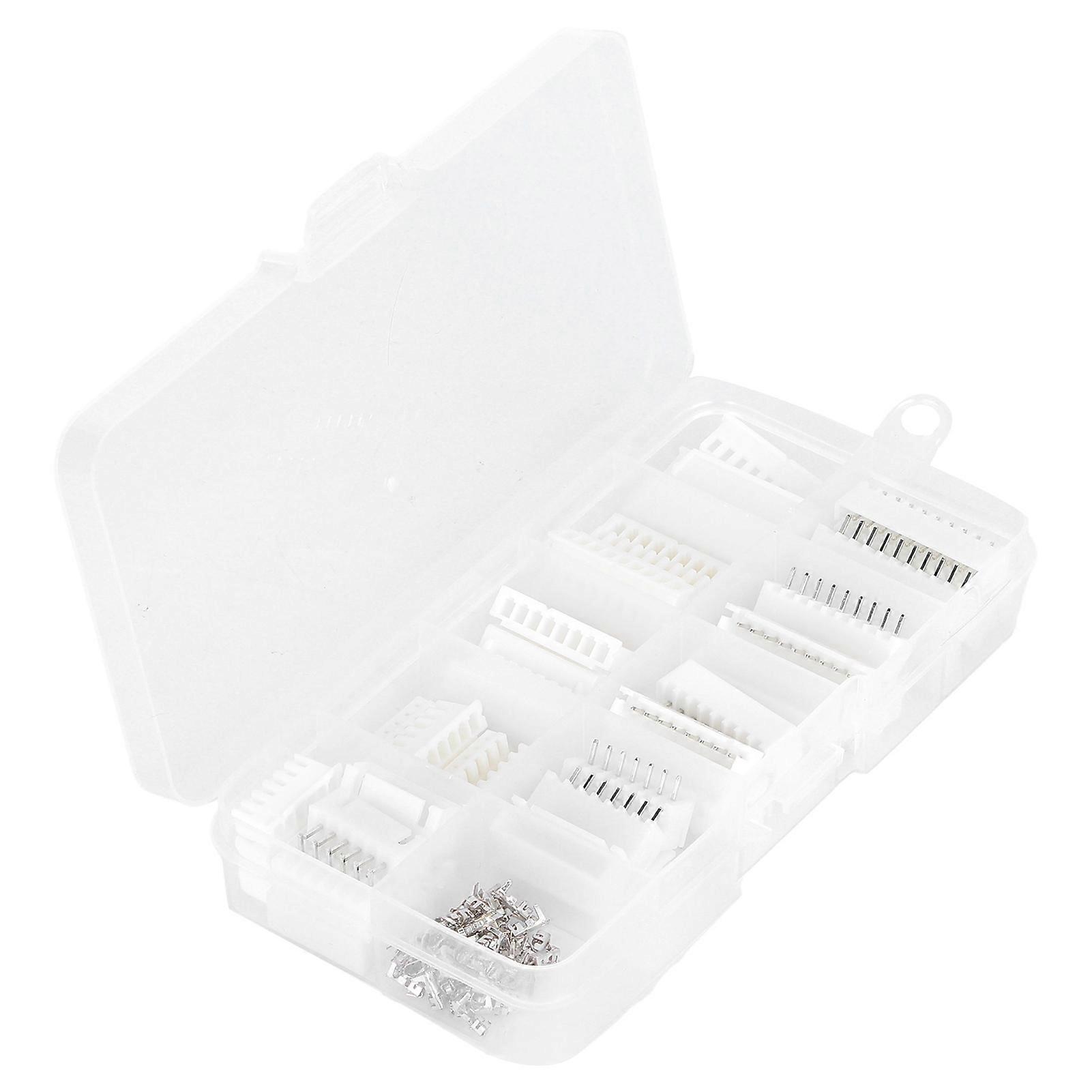 LShape Connector Wide Right Angle Solderless Plastic Adapter Kit Terminal Extension JSTXH