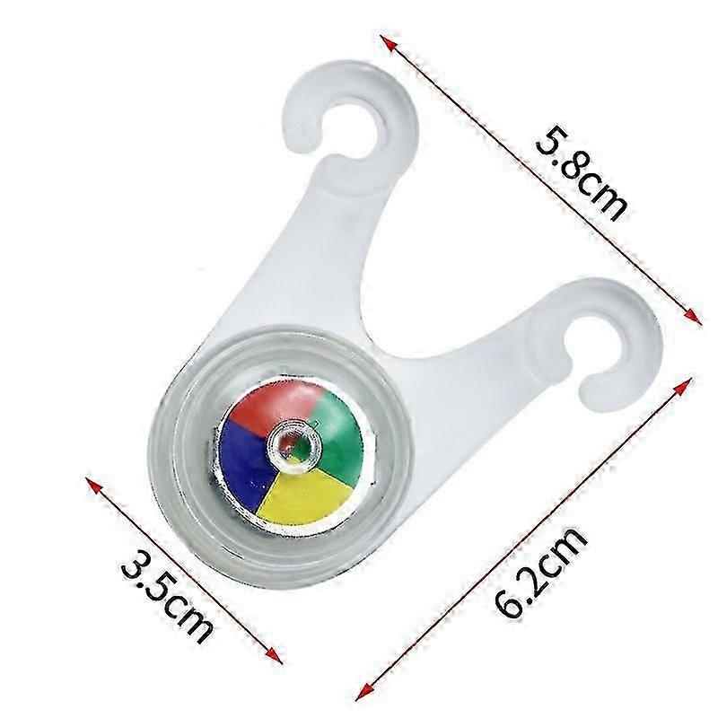 10pc Tent String Rope Guard Waterproof Camping Hanging Lights Safety Warning Outdoor Mini Flashlight