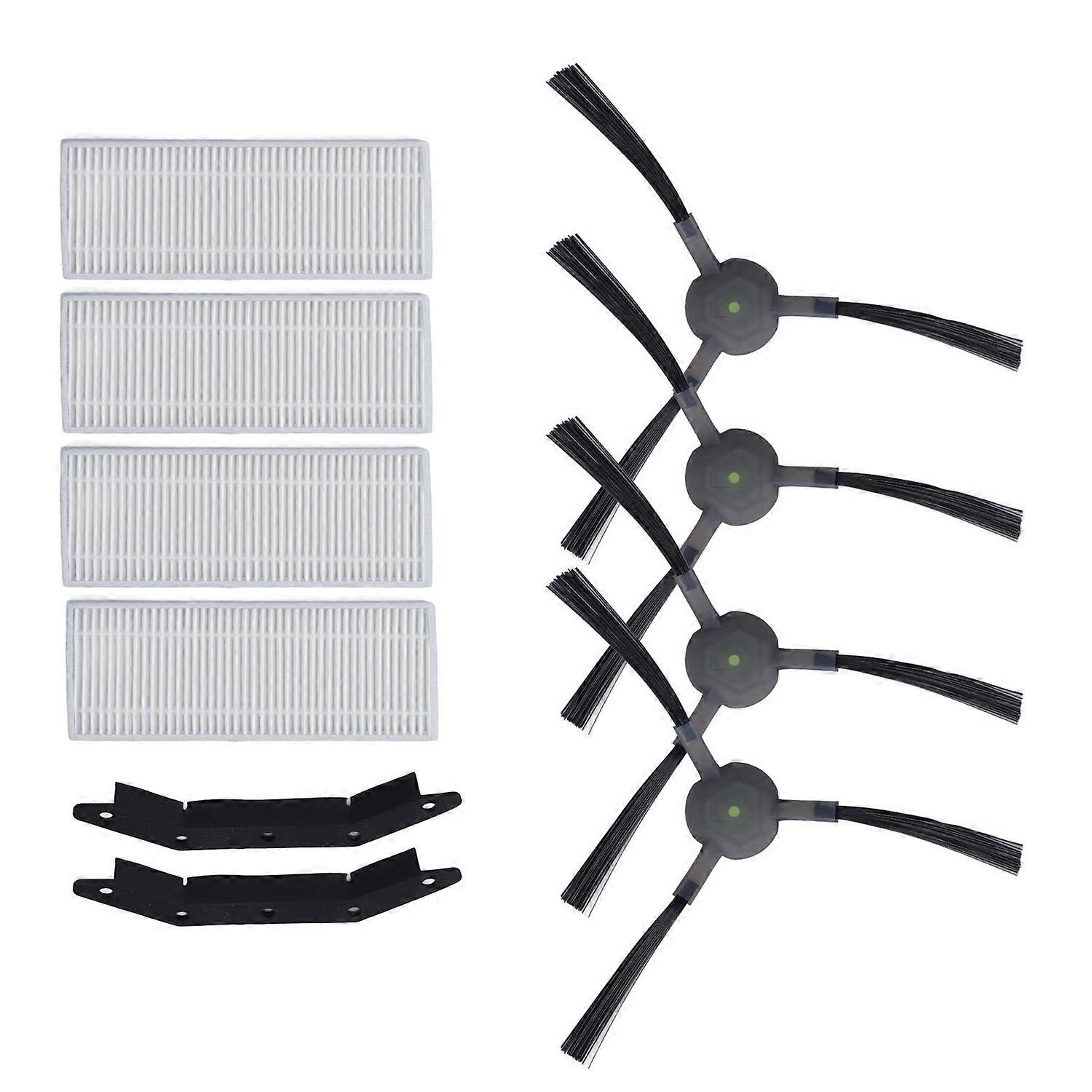 Sweeper Replacement Set Side Brush Filter Scraper Vacuum Cleaner Parts for Lefant M210 M210S M213 M2