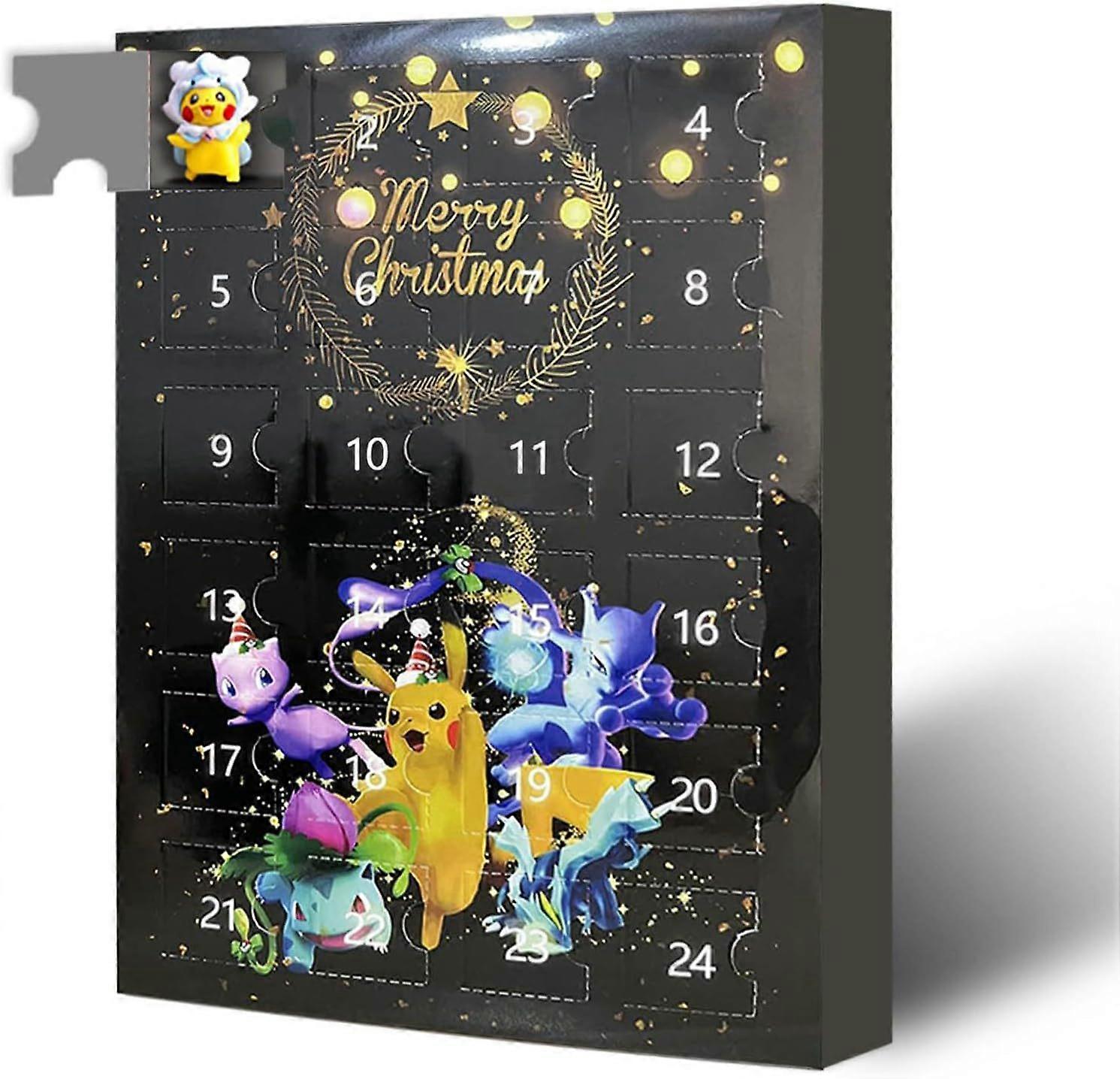 Christmas Advent Calendar Box 24 Pokemon Christmas Blind Boxes