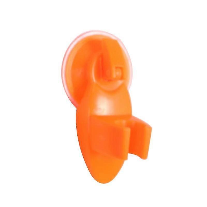 Strong Sucker Bracket Hold Easy Install Durable 5pcs-orange