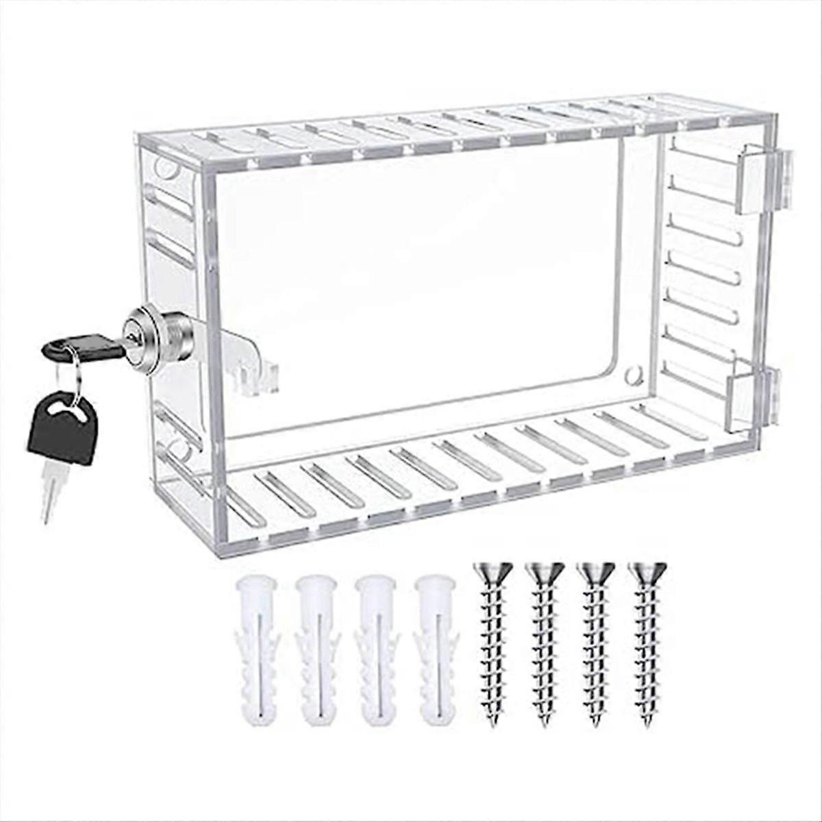 Universal Thermostat Guard with Lock Combination Lock Box with Lock