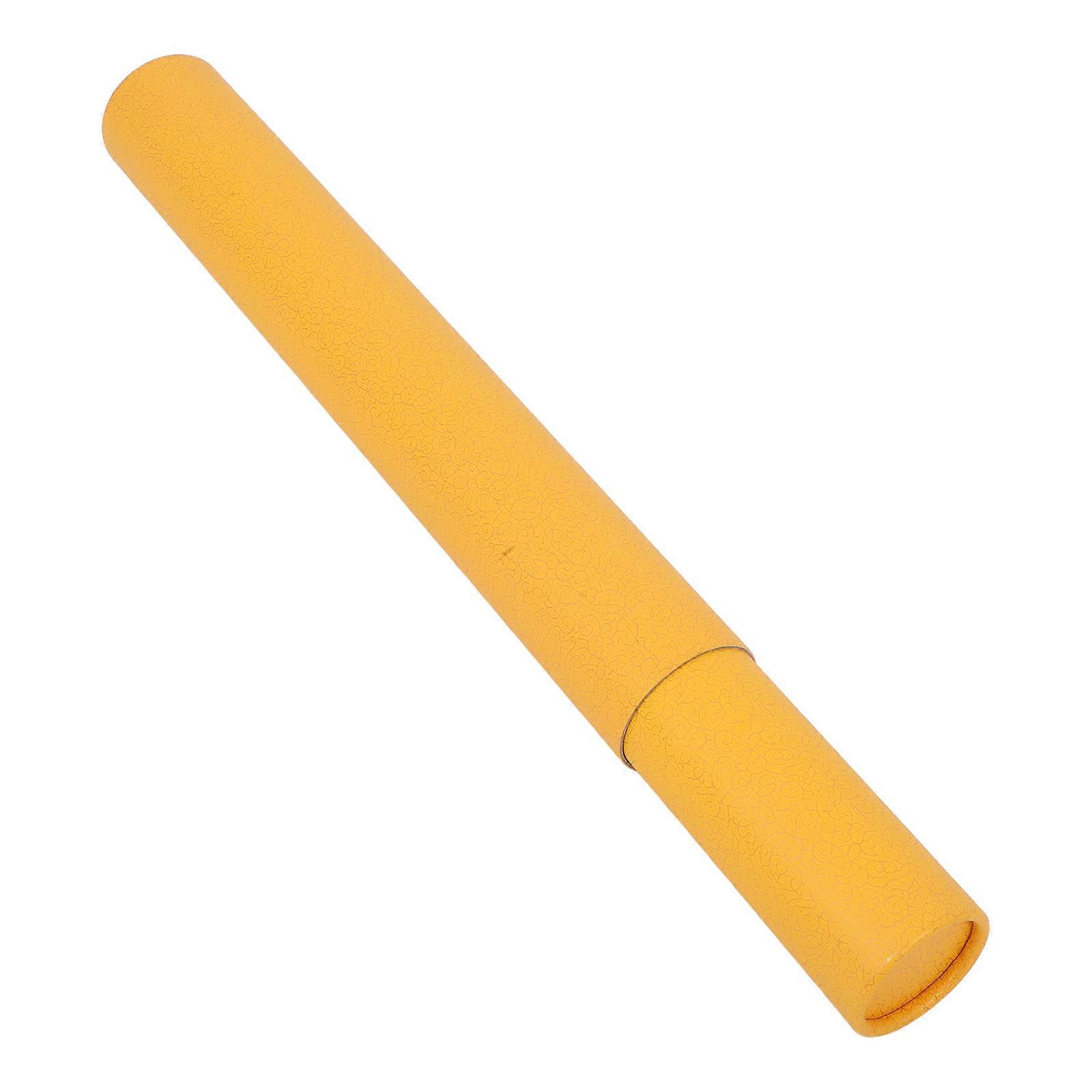 Cylindrical Document Tube For Blueprints Versatile Use Adjustable Length Waterproof Design 1Pcs