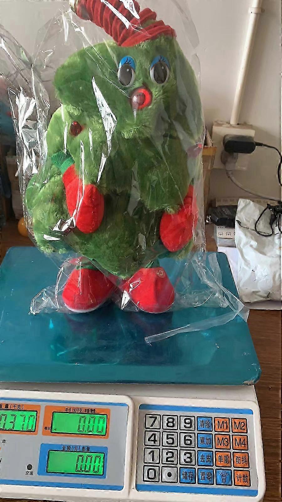 Moving Christmas Tree with Toy Figures for Party Fun