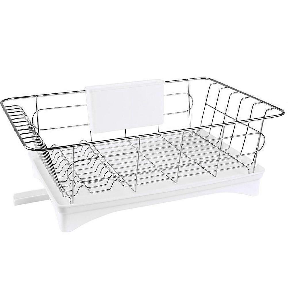 Stainless Steel Dish Drying Rack Set for Kitchen Home