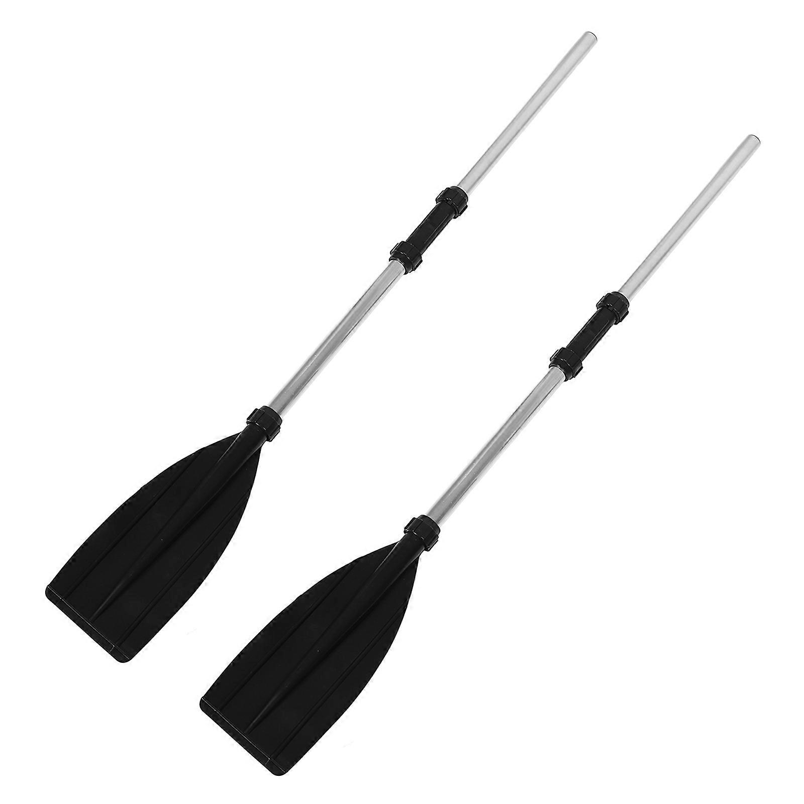Paddle Board Paddle Oar 1 Set Lightweight Detachable Aluminum Alloy Oars For Inflatable Boats Kayaking Leisurely Rowing With Handheld Design