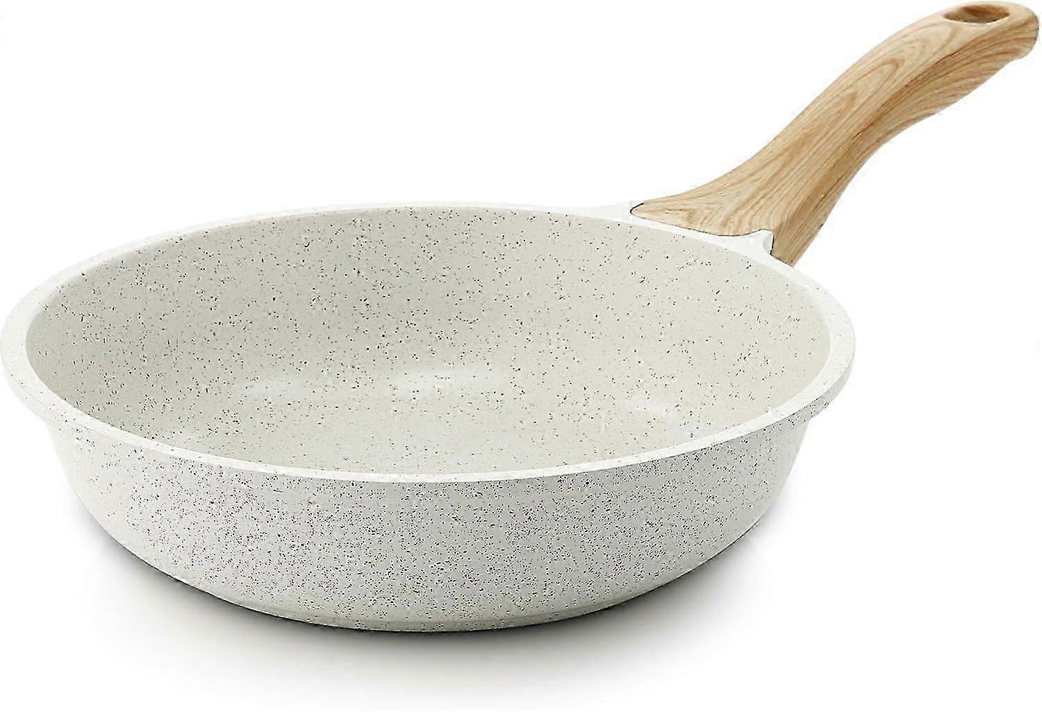 Frigideira de cerâmica antiaderente de 20 cm (8 polegadas) compatível com indução