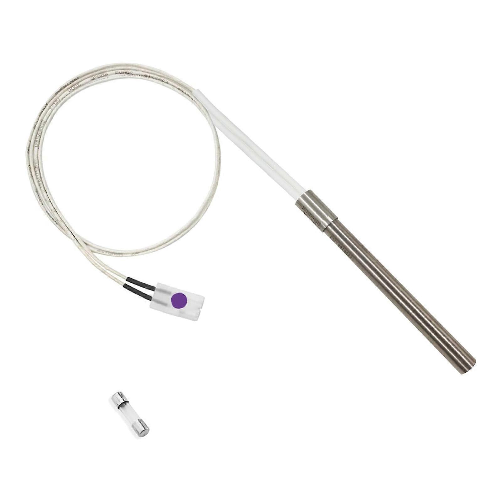 Professional Grades Pellet Grills Burners Stainless Steel Construction Hot Rod Ignitors Tool Replacement Grills Starter Multicolor