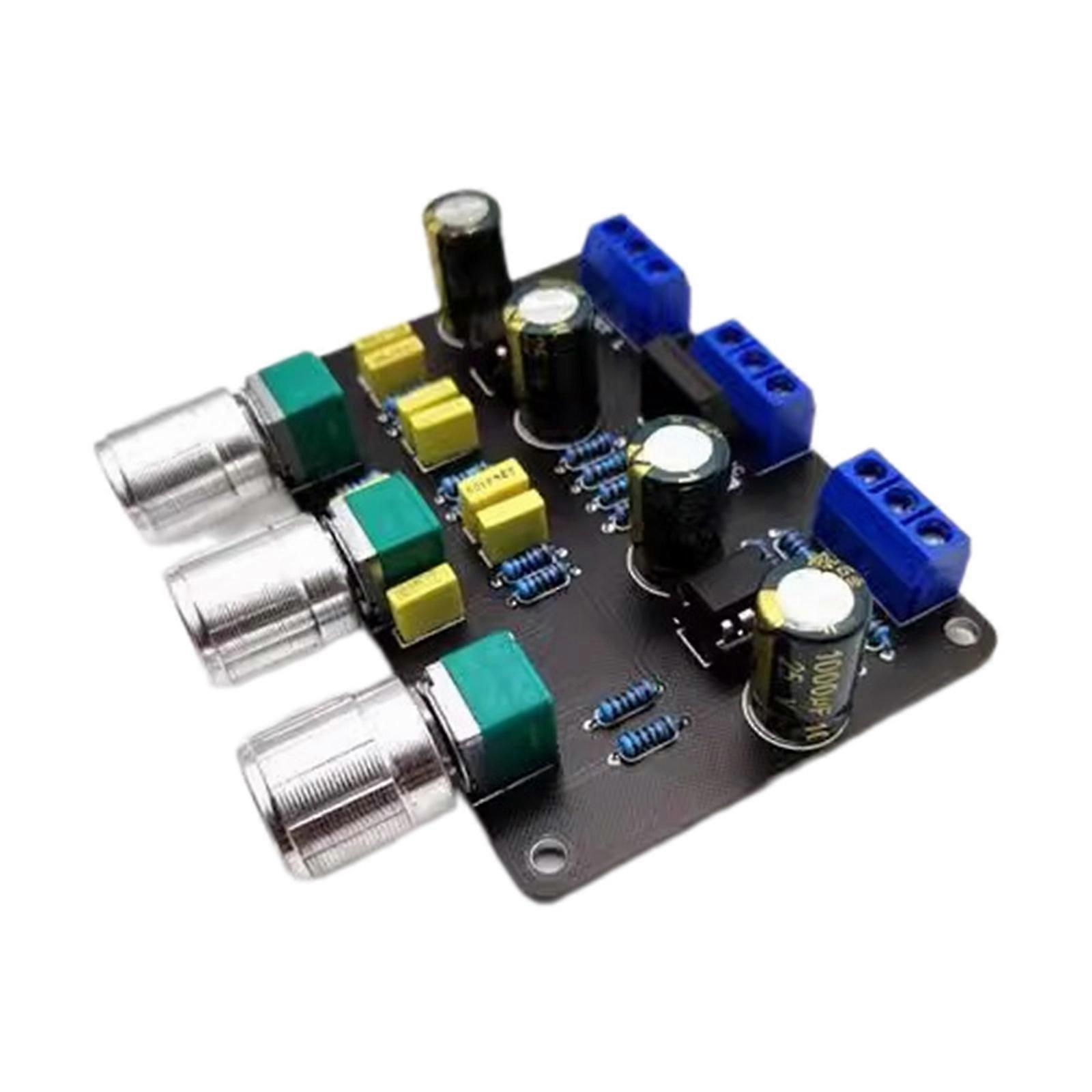 NE5532 Tone Board Preamp With Treble Bass Volumes Adjustment PreAmplifiers ToneController For Amplifiers  Board Multicolor