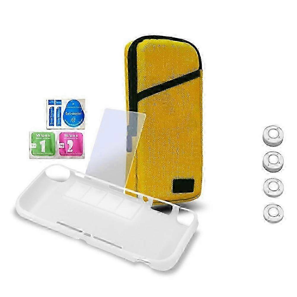 7 in 1 Protection Kit Multifunction Portable Handbag Protective Case for Switch Lite Game Console