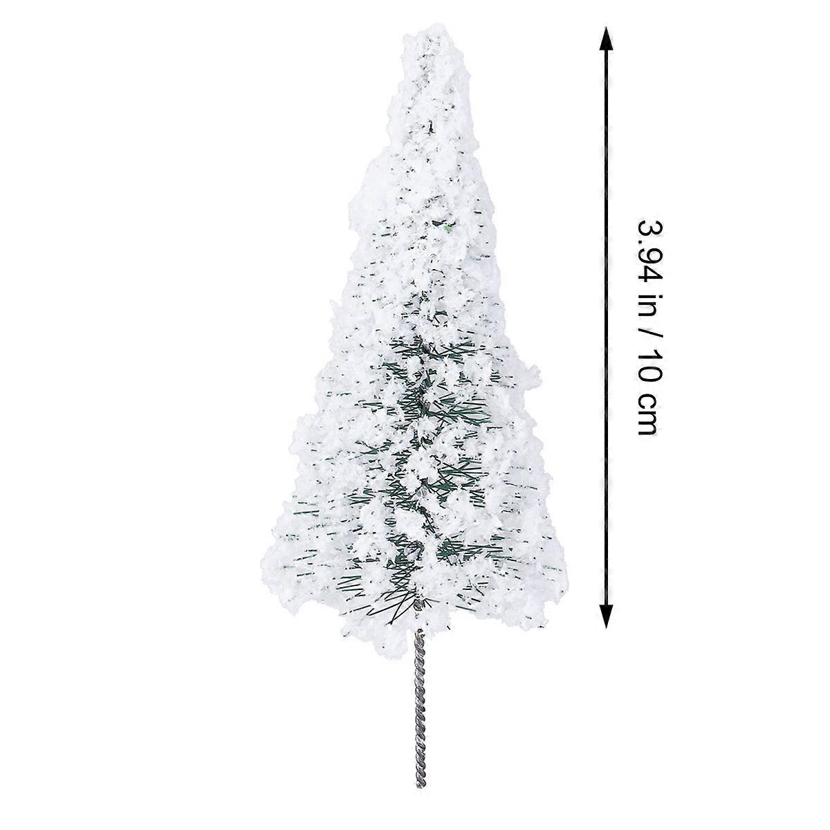 Model Cedar Tree Landscape Cedar Tree for Scenery 10Pcs Set