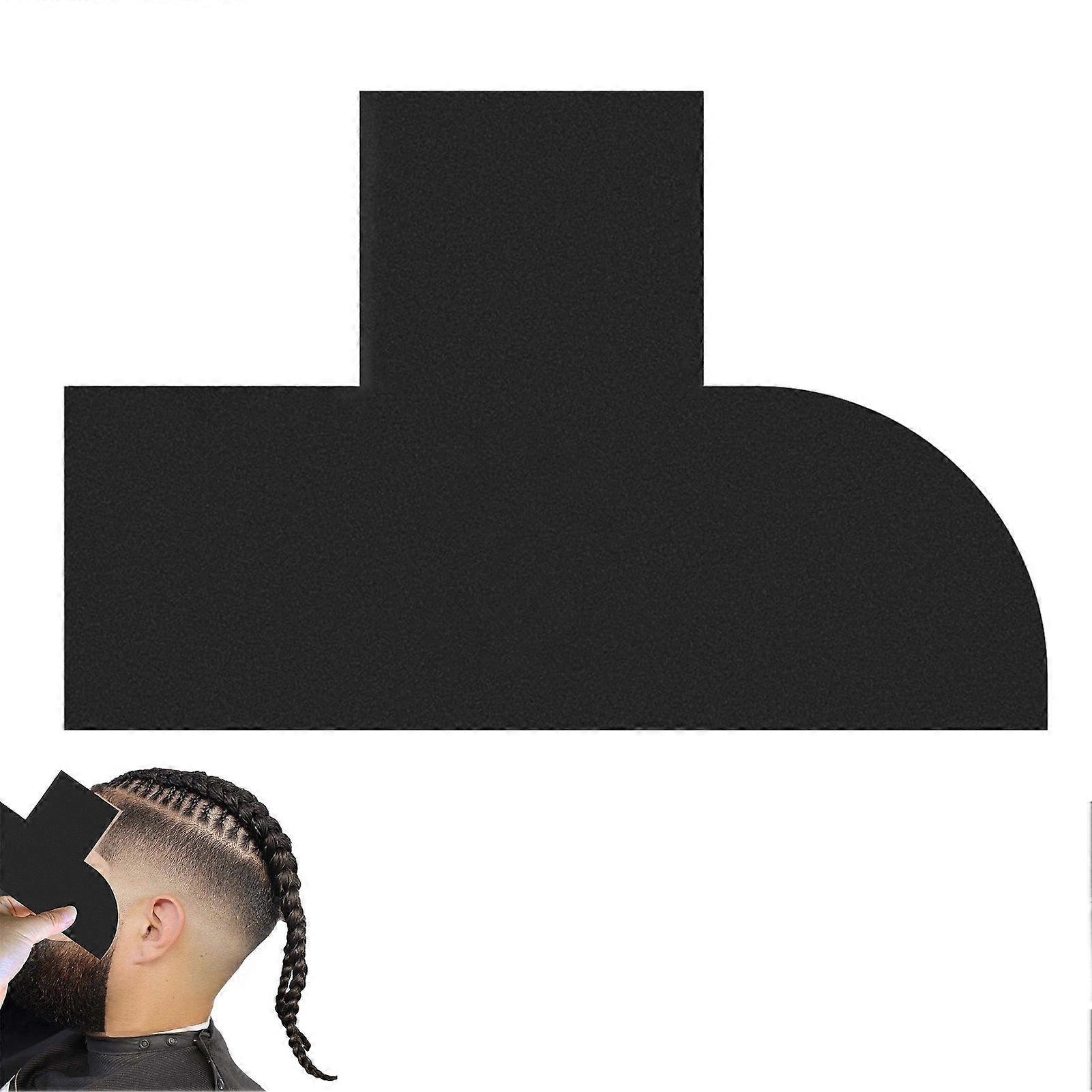 Barber Color Card, Reusable Hairline & Beard Line Up Tool with Indicators