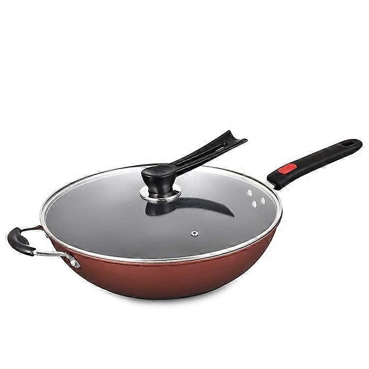34cm Non Stick Frying Pan for Gas and Induction with Even Heat Distribution and Easy Clean