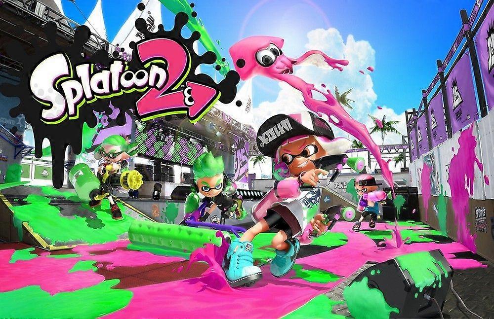 Splatoon 2 Nintendo Game Jigsaw Puzzle Brain Teaser QT 0821