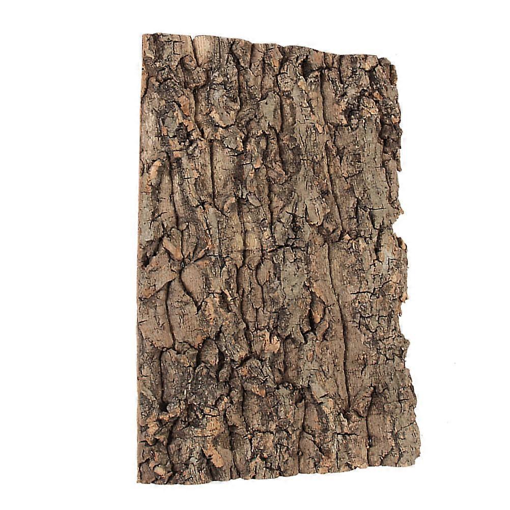 Tree Bark Decor for Reptile Climb Platform Natural Bark Coffee