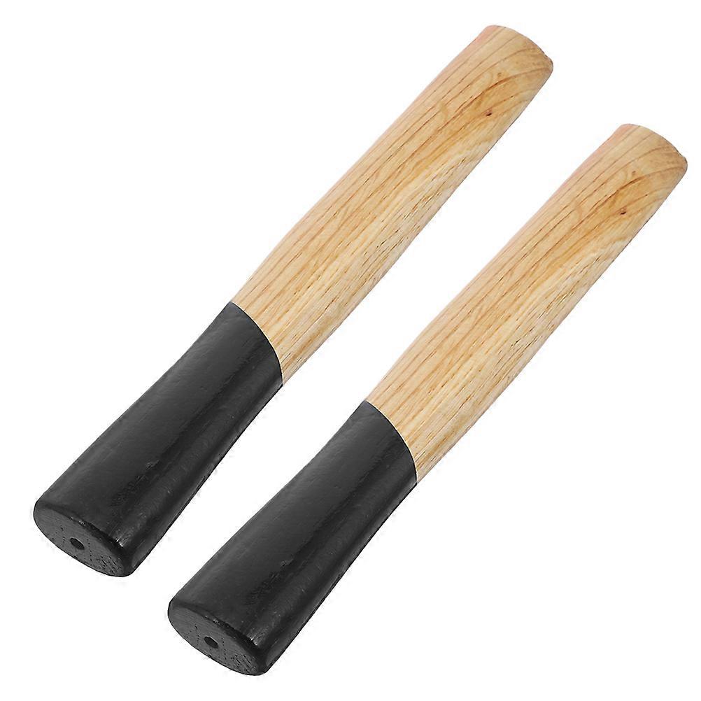 Hammer Handle Wooden Handle Replacement for Hammer Use 2Pcs Multi Wood Handles