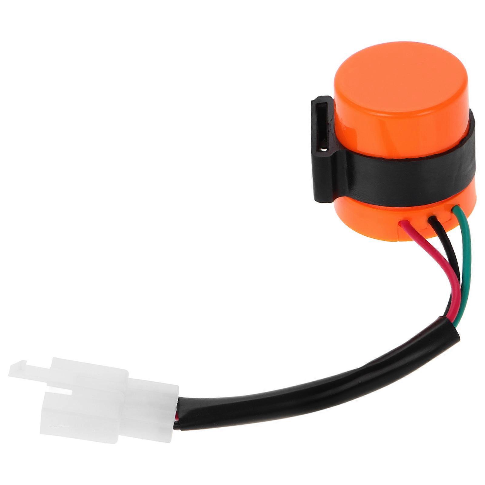 Electronic Turn Relay Round Flasher Relay for Motorcycle 3 Pin Pack