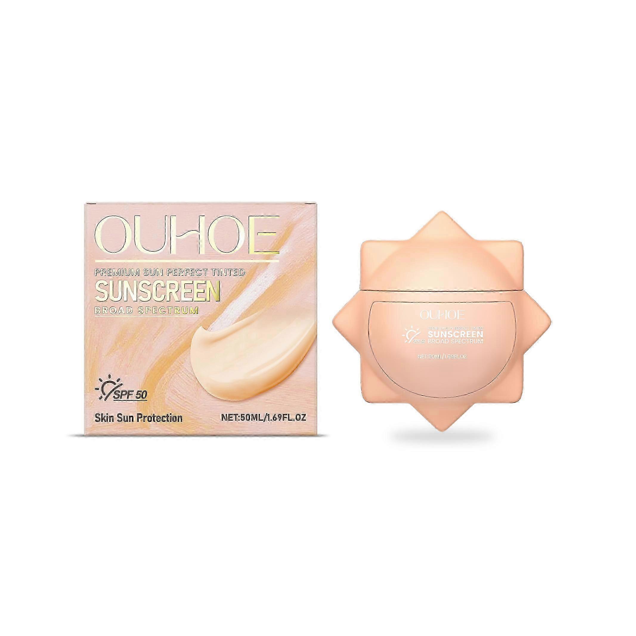 Light Non-Sticky Moisturizing Cream - Summer Outdoor Protection with Titanium Dioxide & Ethyl Hexyl Methoxycinnamate