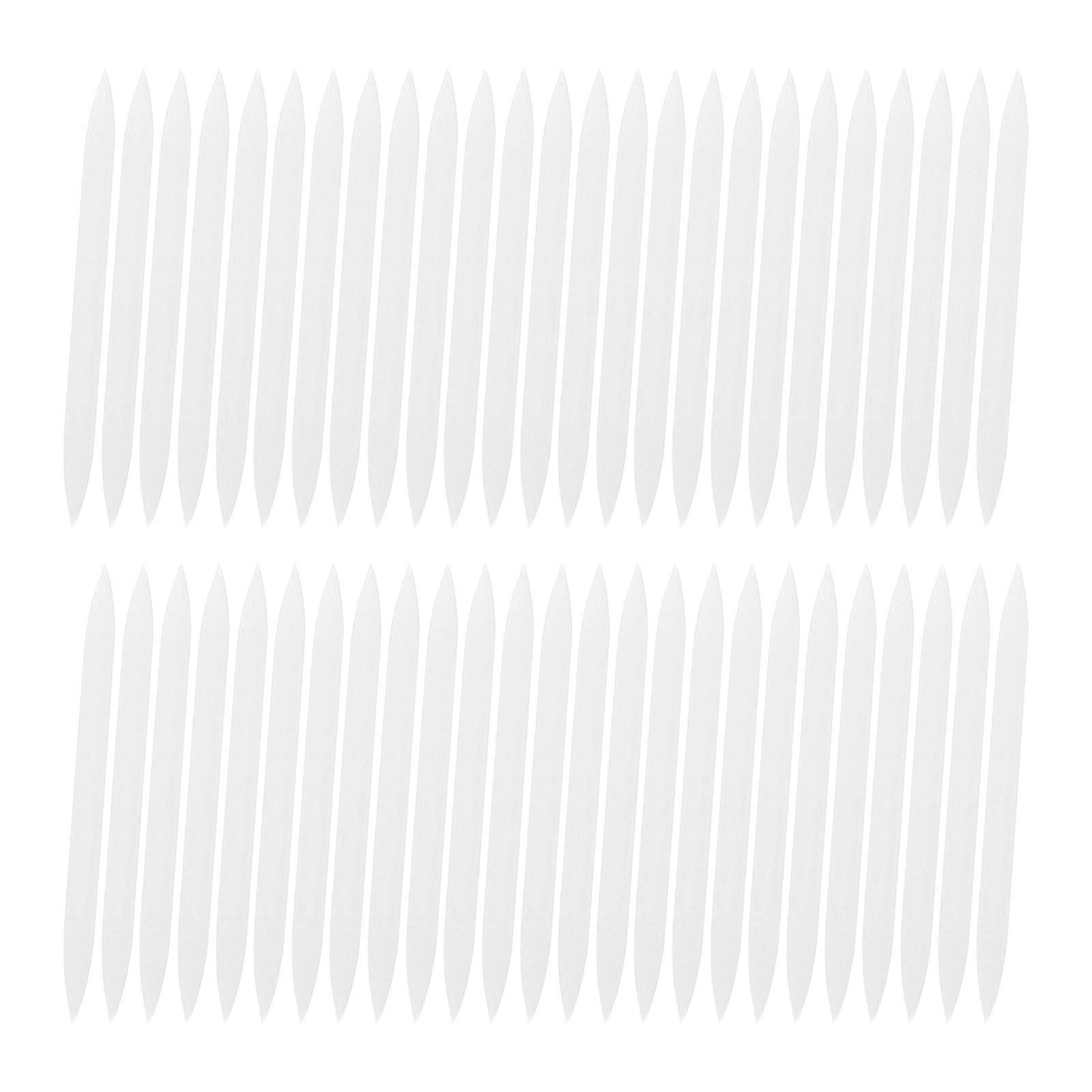 50Pcs Eyeliner Brush Tips Replacement for Soft and Precise Application
