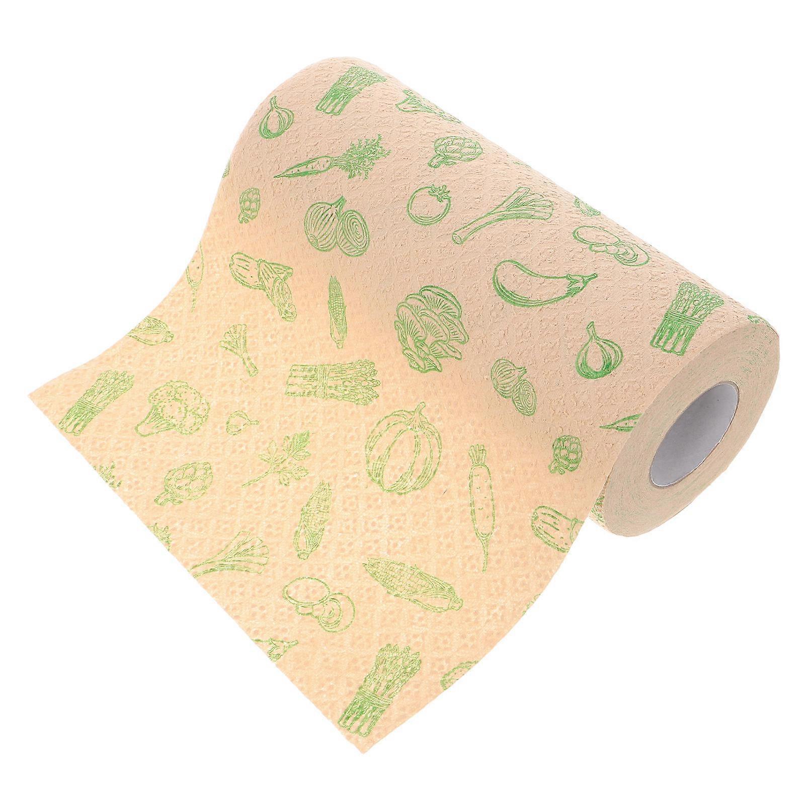Kitchen Absorbent Kitchen Hand Towels for Home Use 1 Roll Disposable