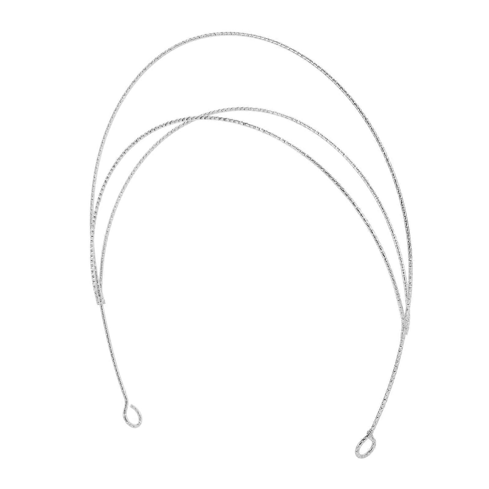 Silver Headband for Decoration Stylish Headband